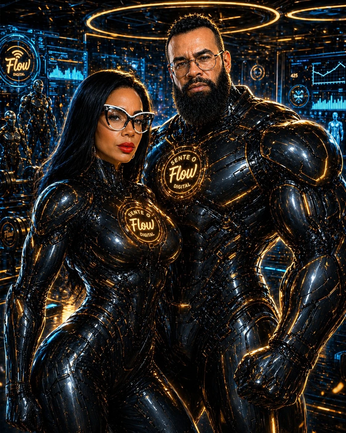 Personal Digital — Cilleid e Thiago futuristas